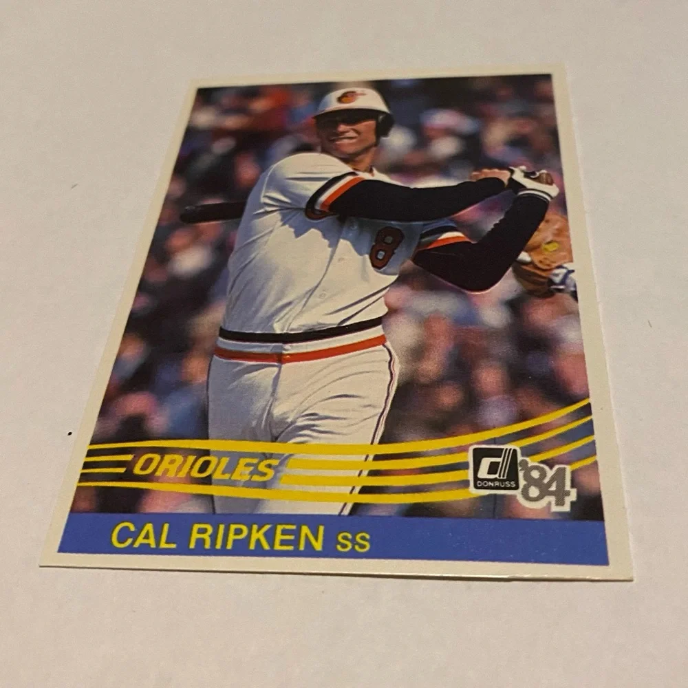 Cal Ripken 1984 Donruss Baseball Card vintage collectible